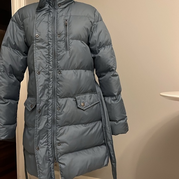 Ralph Lauren Puffer Down Jacket light blue color Sz M - Picture 6 of 10